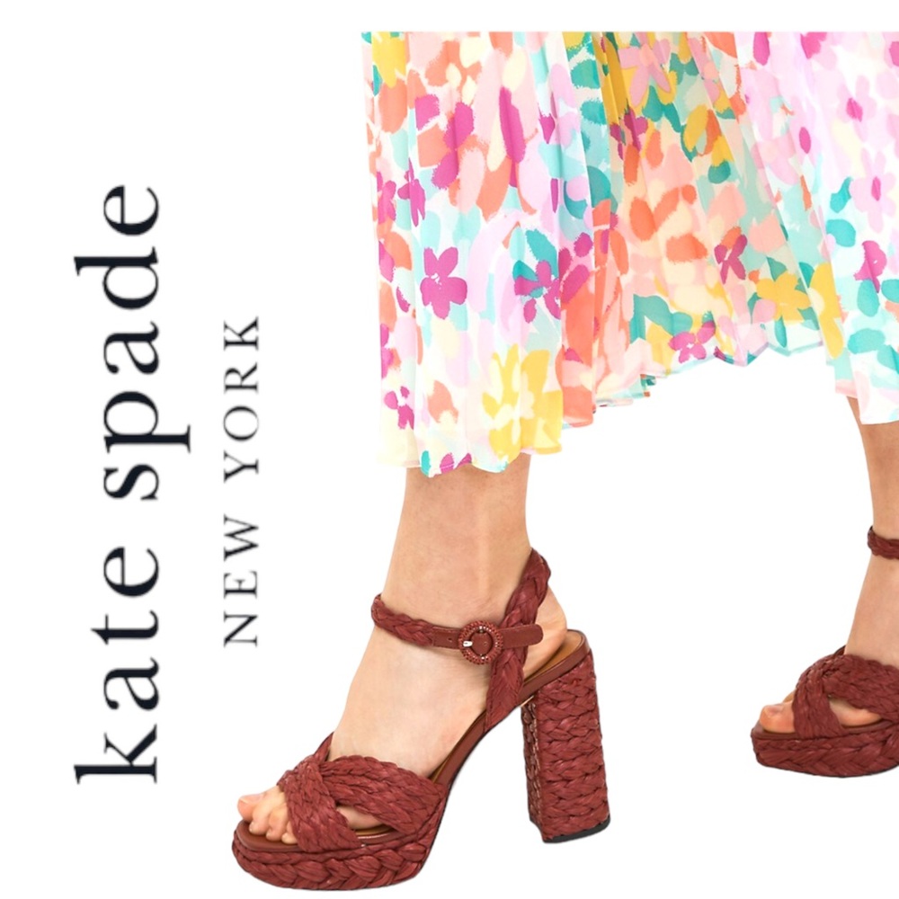 Kate Spade Disco raffia sandal
